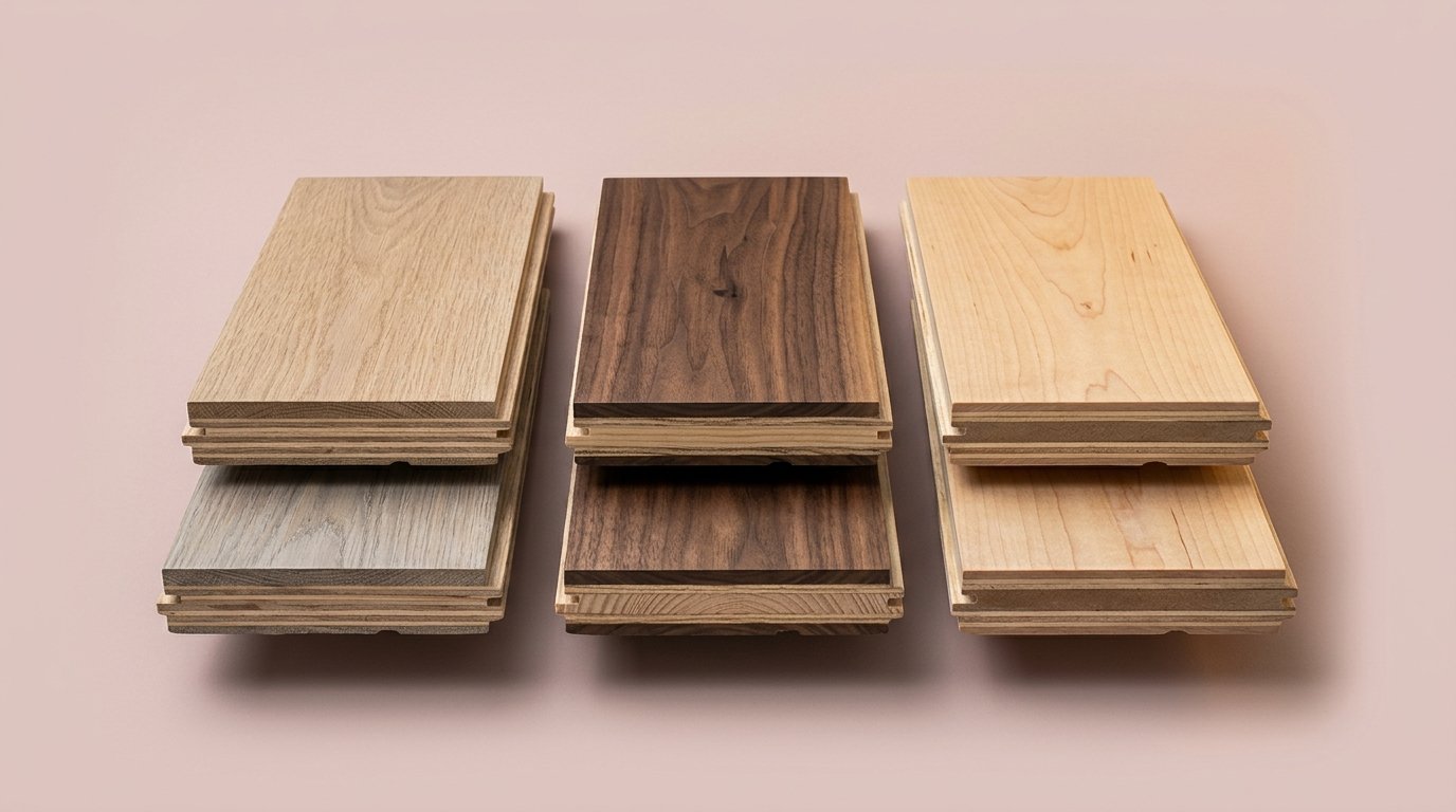 Engineered hardwood flooring
