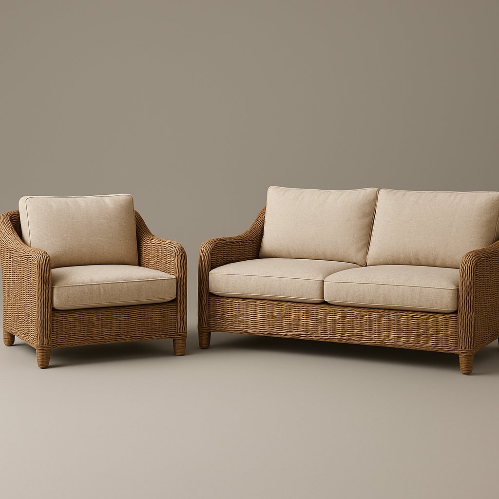 Woven Sofas catalogue arrangement