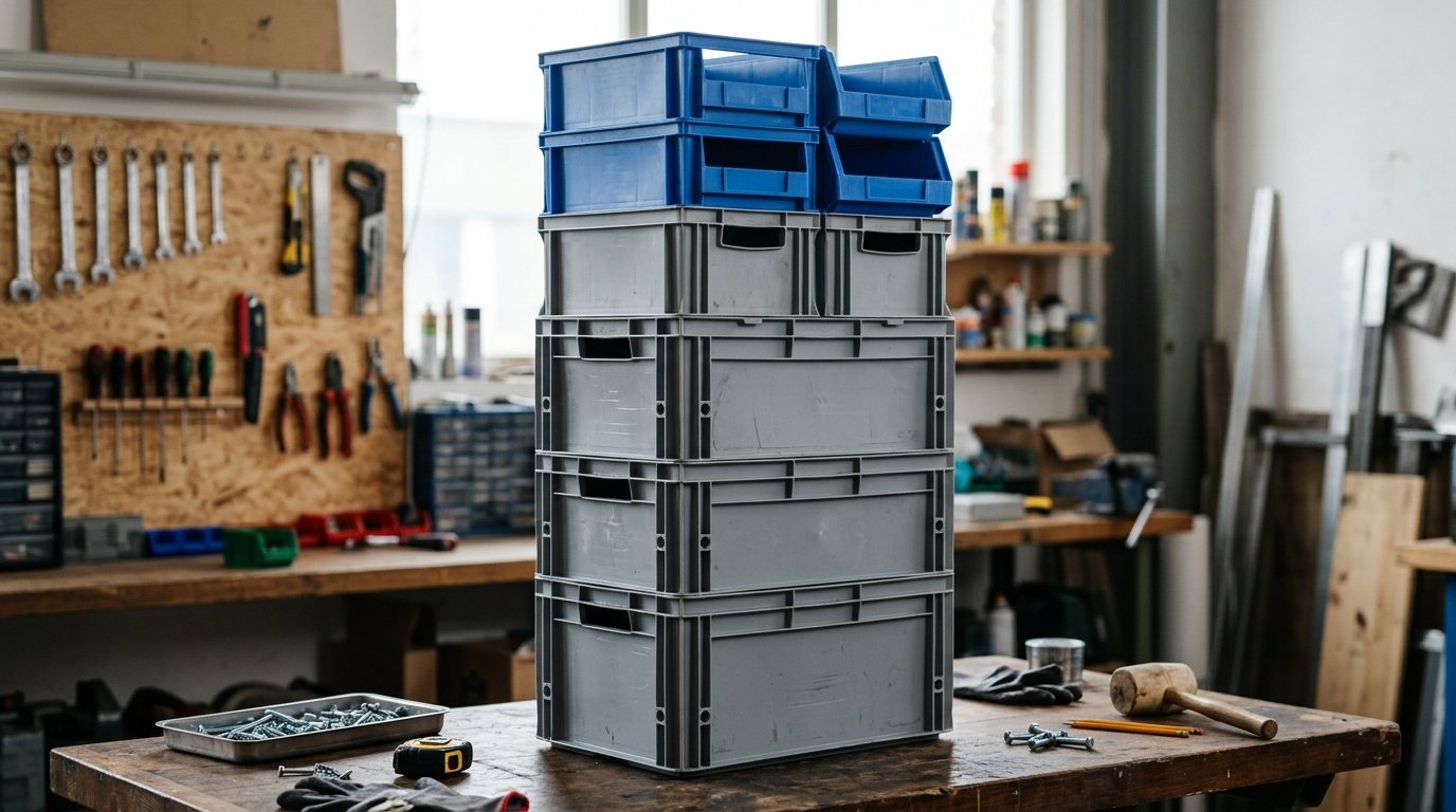 Plastové úložné systémy pro každý provoz