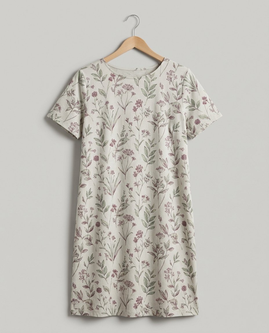 Botanical Shift Dress
