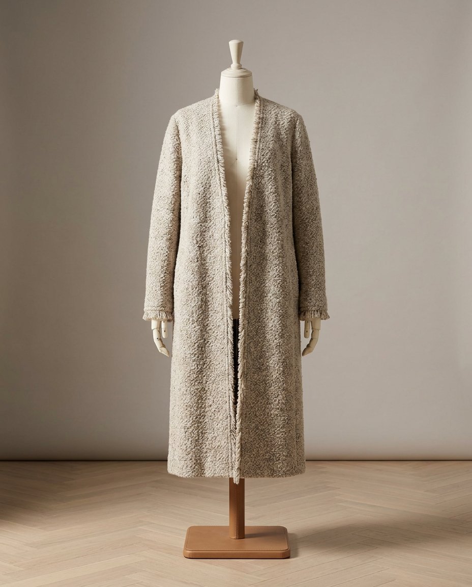Boucle Edge-to-Edge Coat