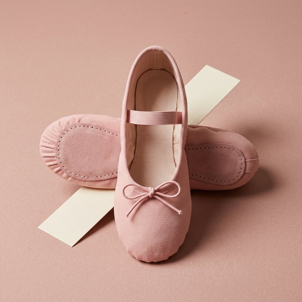 Canvas Full-Sole Beginners Ballet Flat