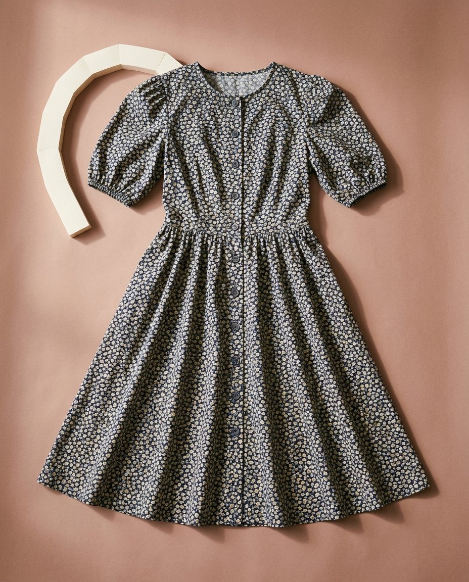 Ditsy Floral Tea Dress