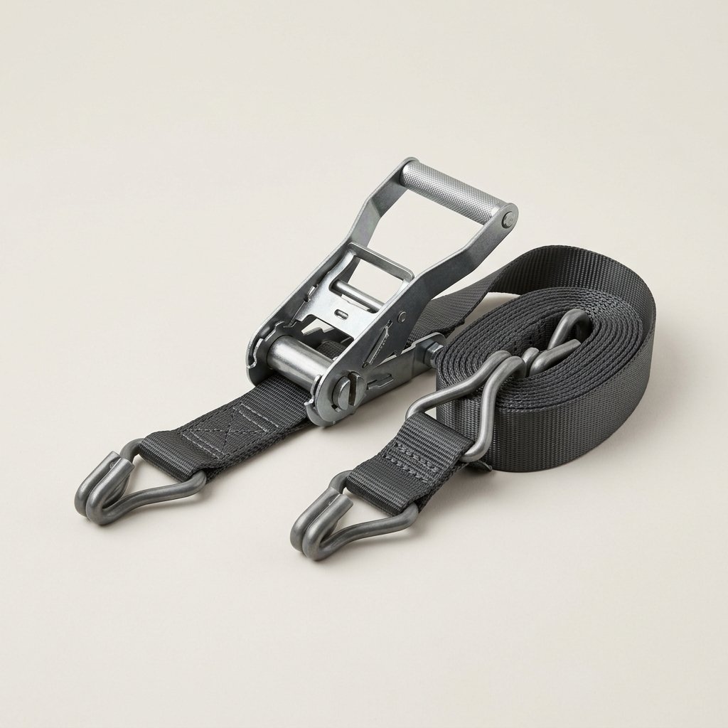 E-Track Ratchet Strap – 2" x 16 ft
