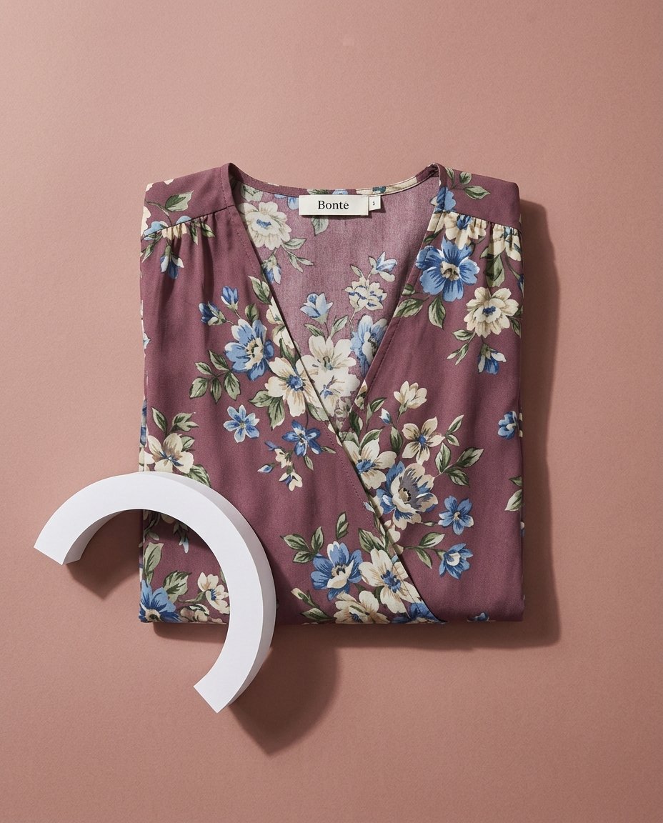 Floral Wrap Dress