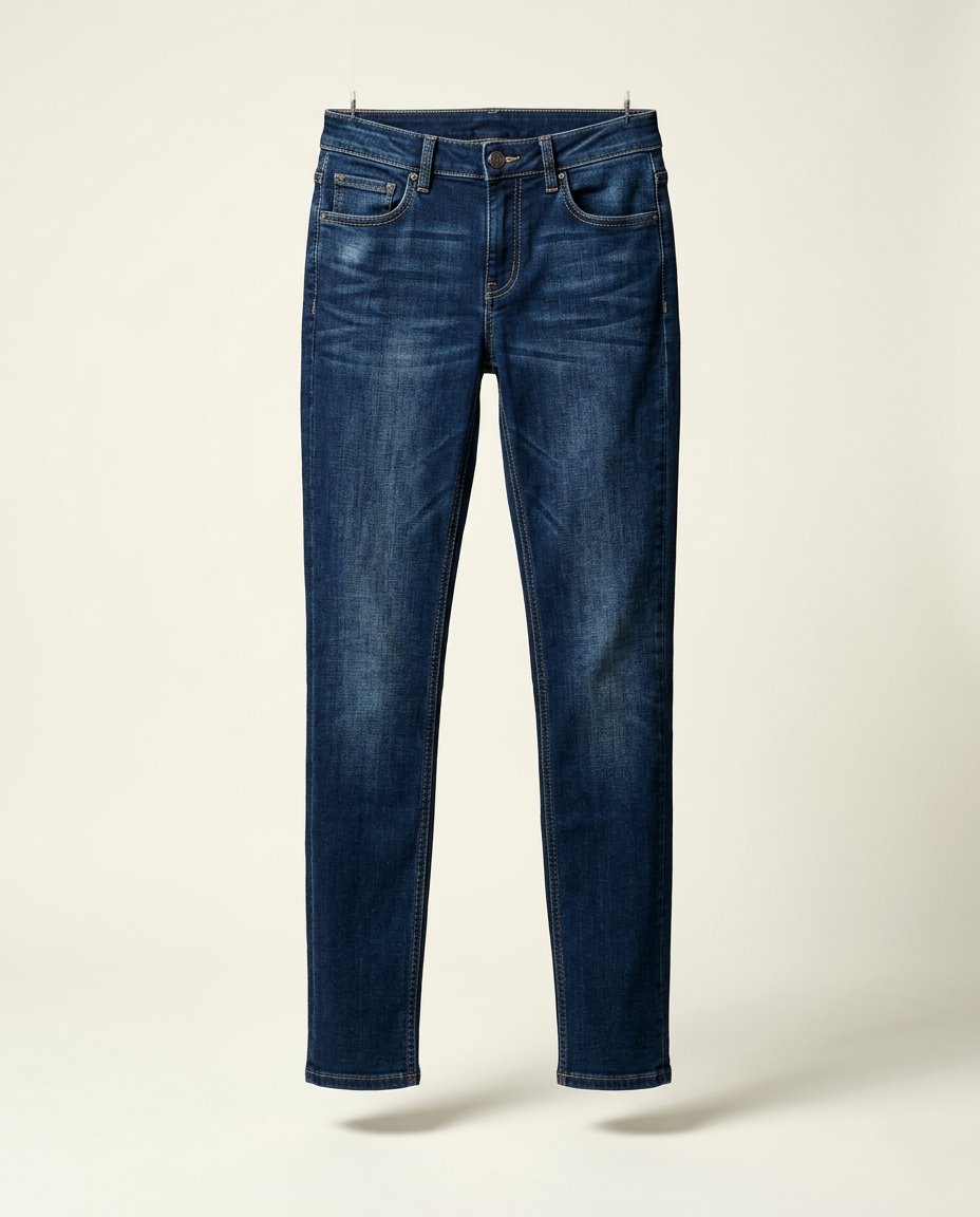 Slim-Fit Jeans Dunkelblau