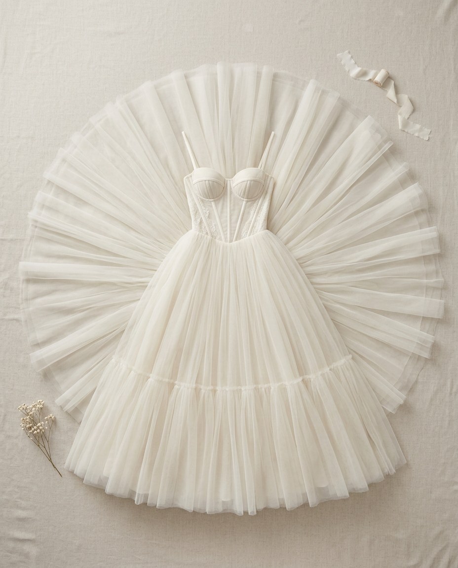 Tulle Ballgown with Corset Bodice