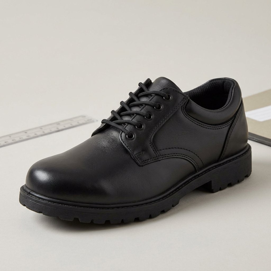 Wide-Fit Senior School Shoe