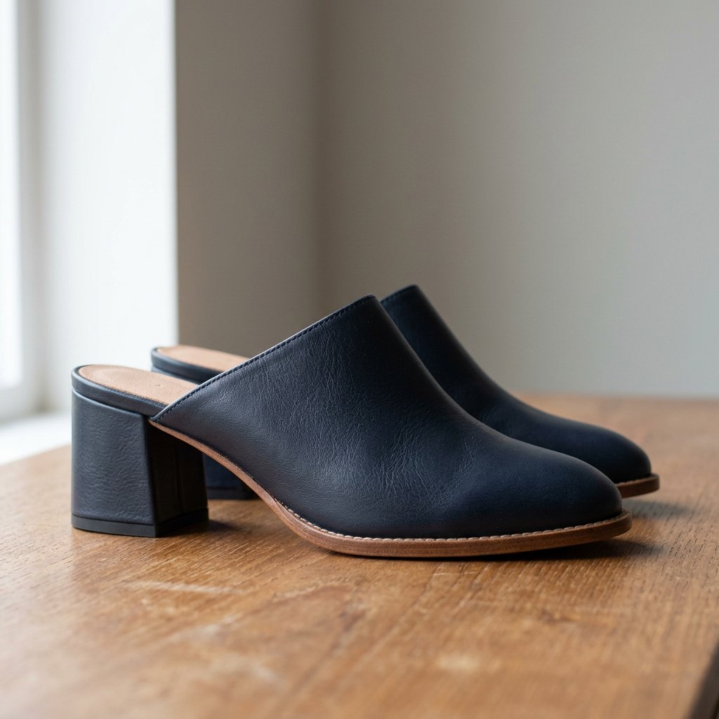 Block Heel Mule
