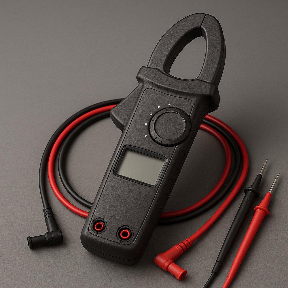 CAT IV clamp meter 600 A AC/DC jaw