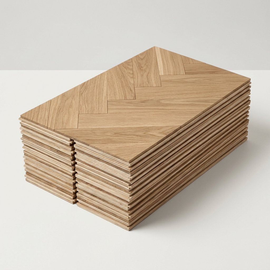 Engineered Oak Herringbone Blocks
