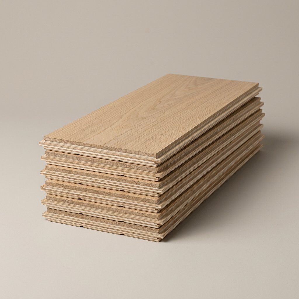 White Oak Engineered Click Flooring