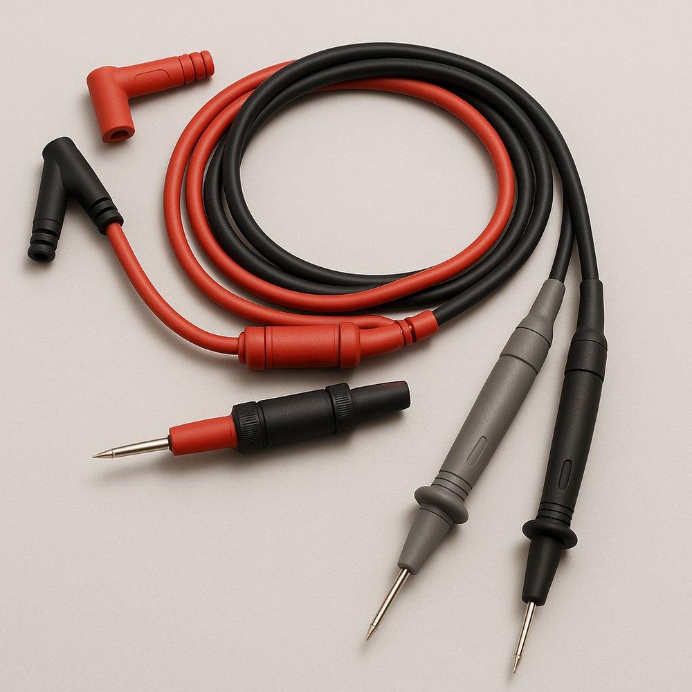 Fused test lead set — CAT IV 1000 V rated