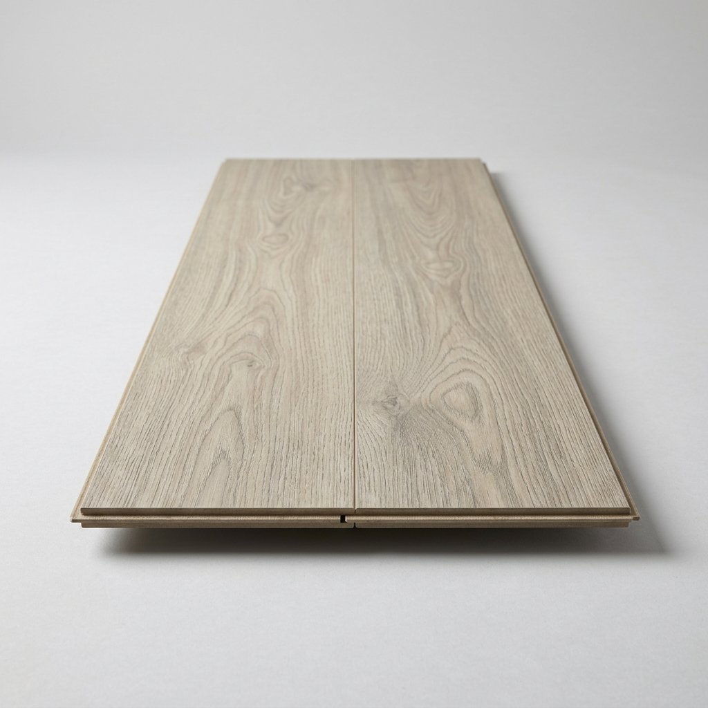 Light Ash Wood-Effect Laminate Plank