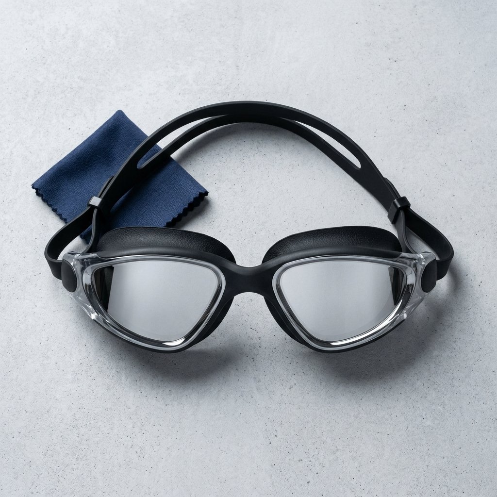 Mirrored Open Water Goggles