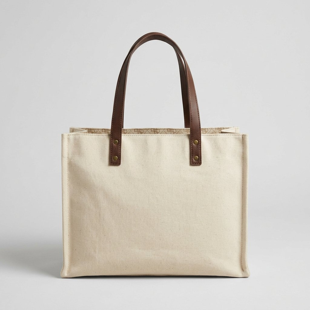 Monogram Canvas Tote