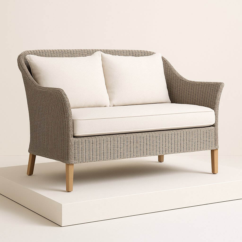 Montpellier Woven Love Seat