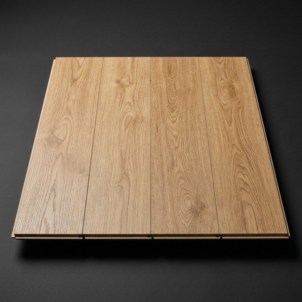 Oak-Effect LVT Plank Flooring