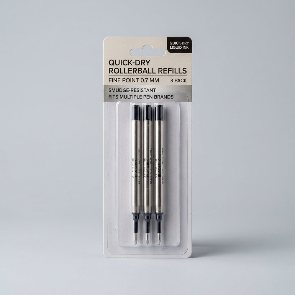 Quick-Dry Rollerball Refill Pack