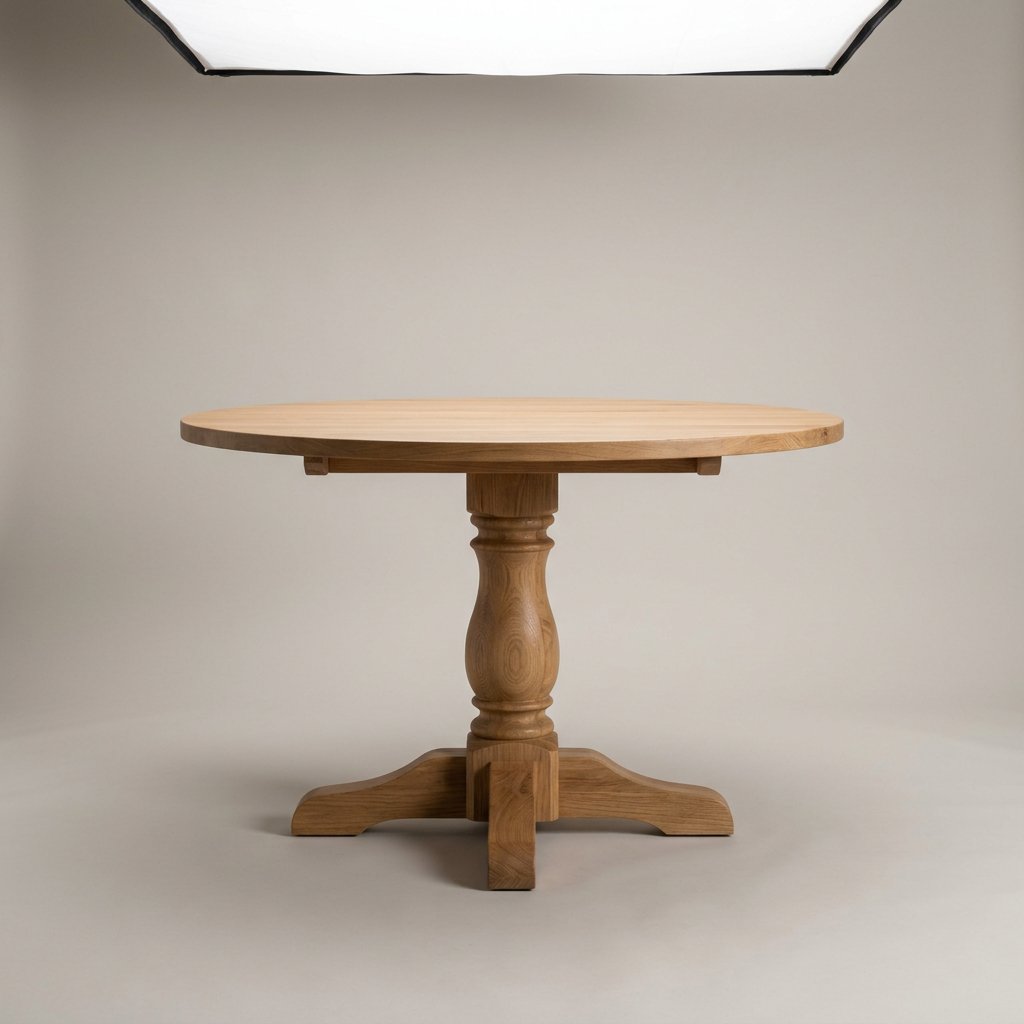 Round Pedestal Dining Table