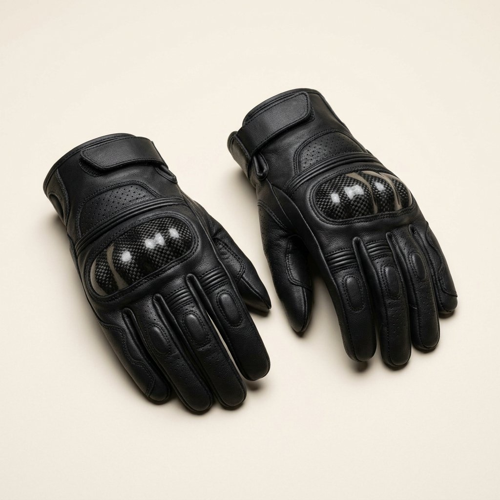 Sport Leather Riding Gloves