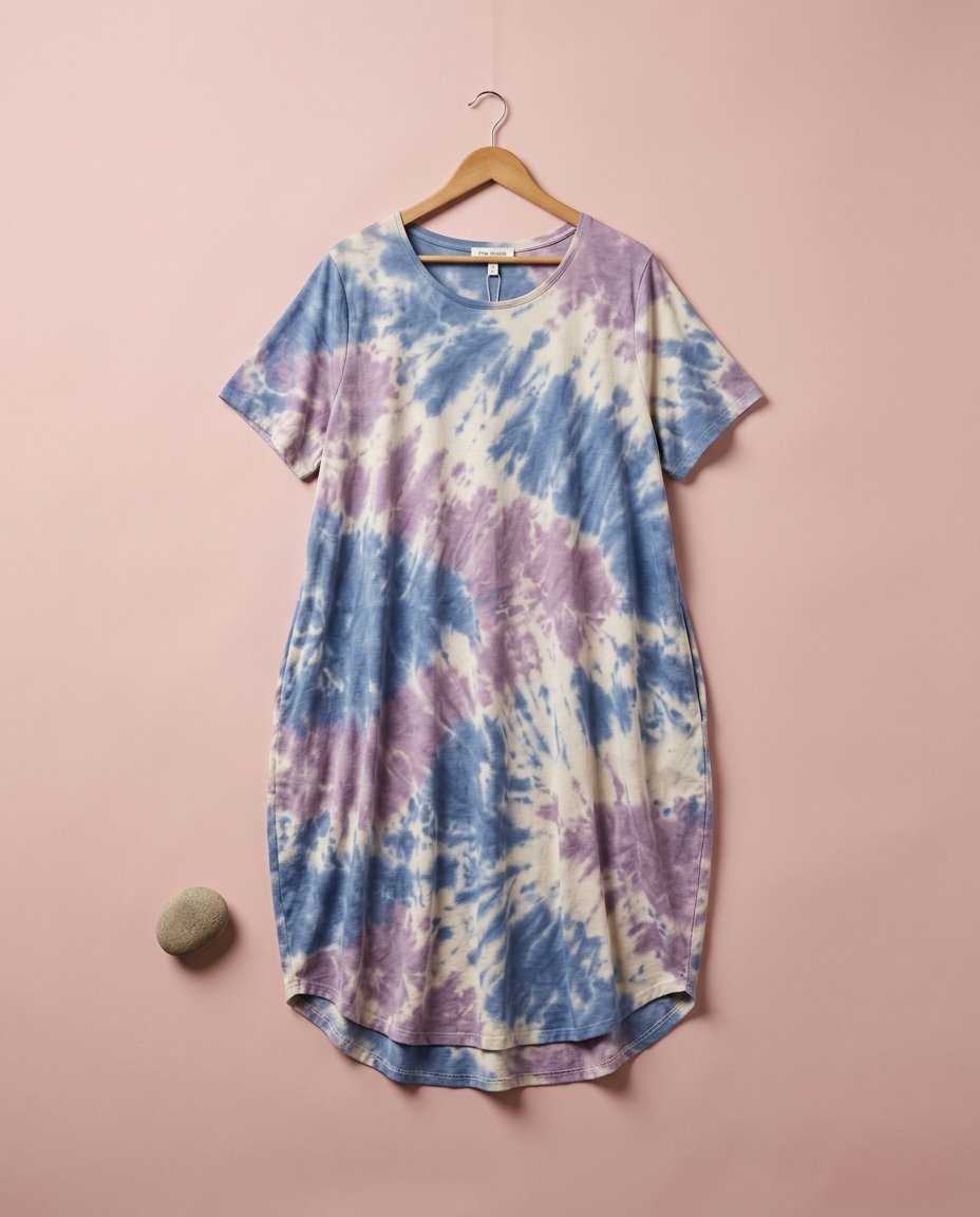 Tie-Dye Relaxed Dress