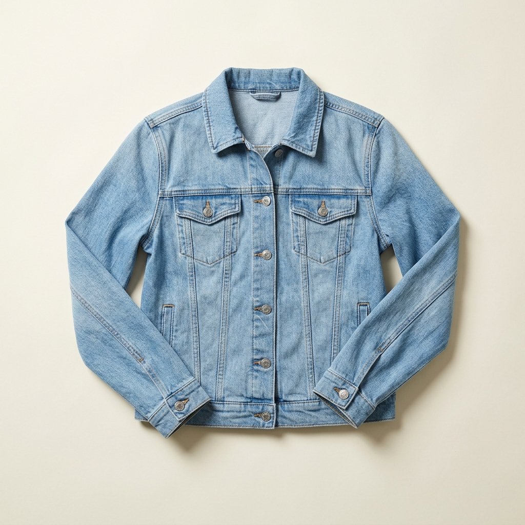 Trucker Jeansjacke Hellblau