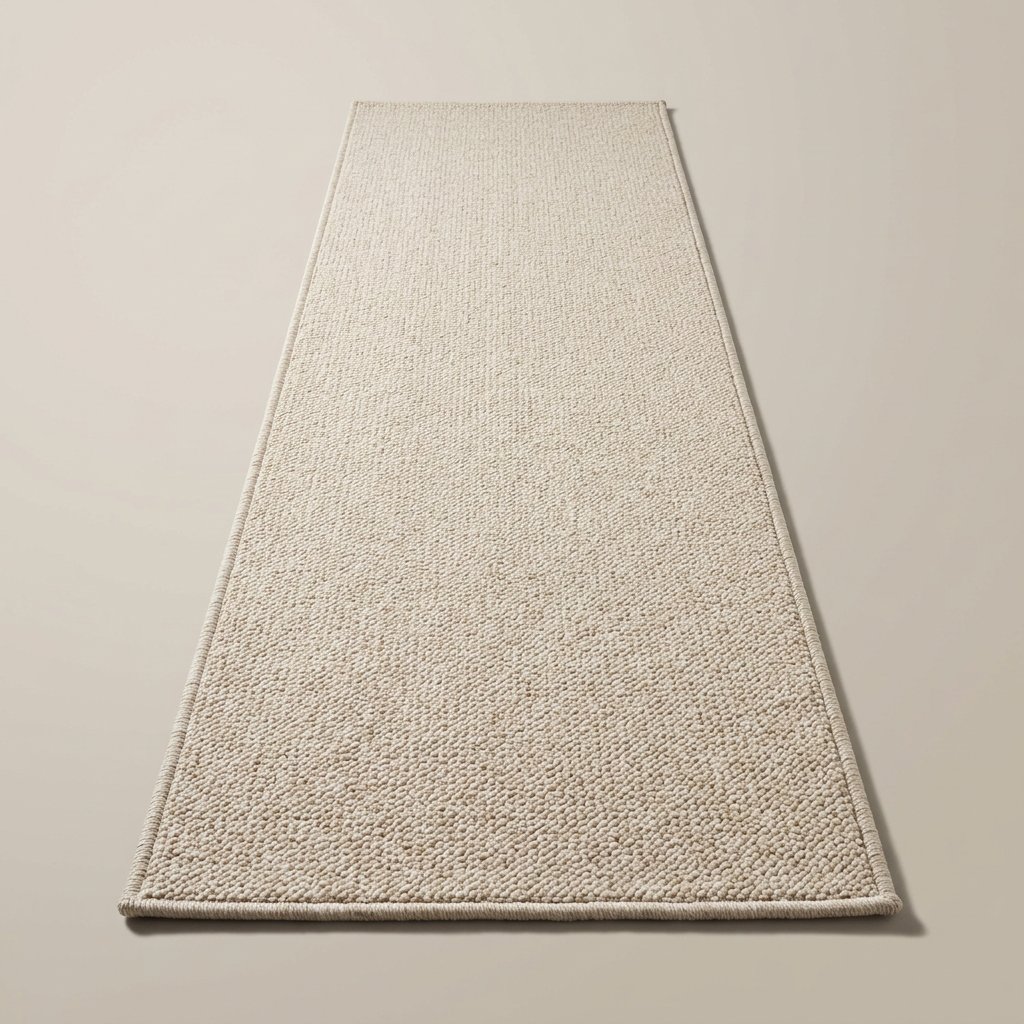 Wool Blend Hallway Runner – Oatmeal (per linear m)